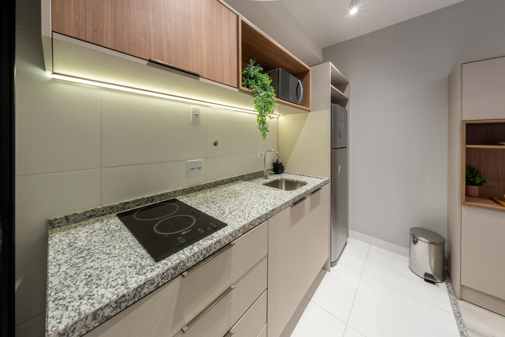 Apartamento 1 Dorm Casal - Charlie Contemporâneo Jardins Essential