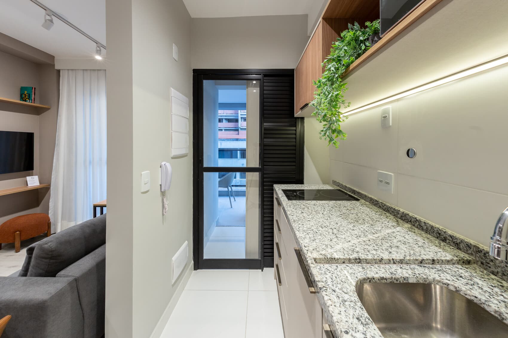 Apartamento 1 Dorm Casal - Charlie Contemporâneo Jardins Essential