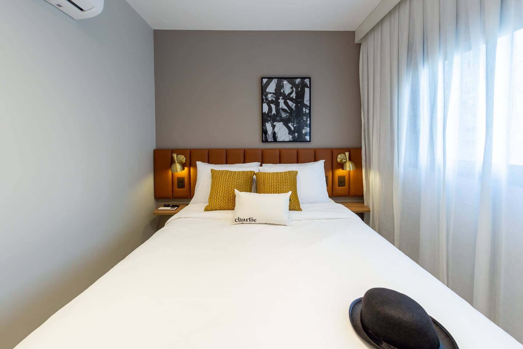 Apto 2 Dorms (Casal e 2 Solteiro) - Charlie Contemporâneo Jardins Essential