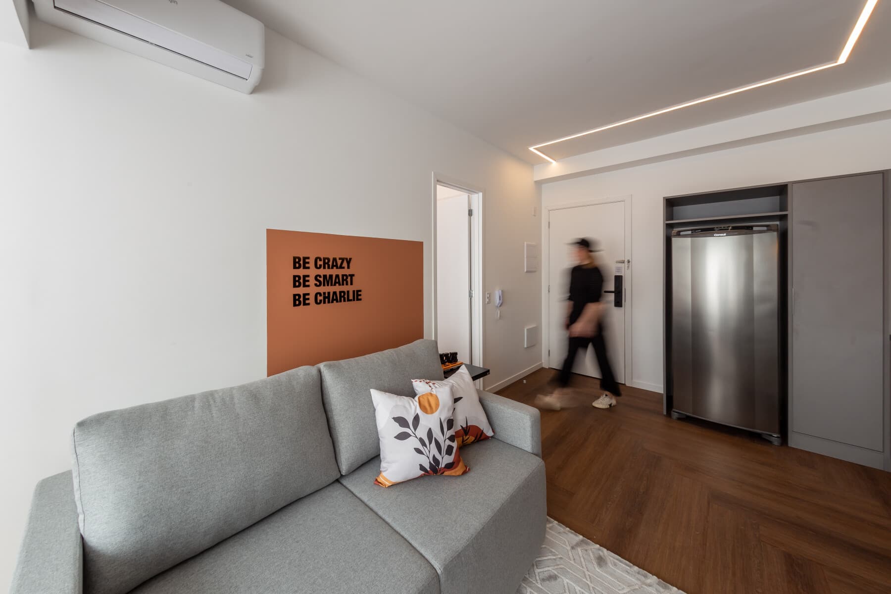 Apartamento 1 Dorm Casal com Varanda - Charlie Wonder Brooklin