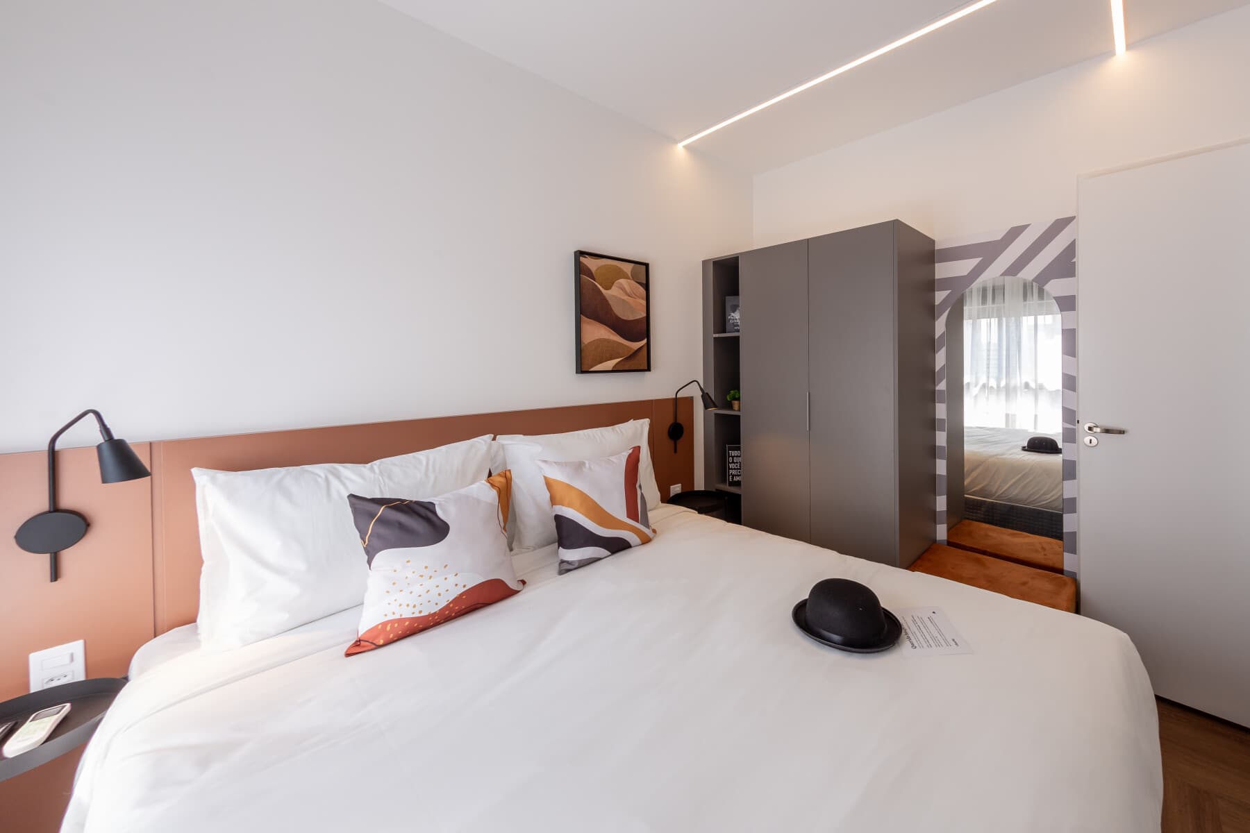 Apartamento 1 Dorm Casal com Varanda - Charlie Wonder Brooklin