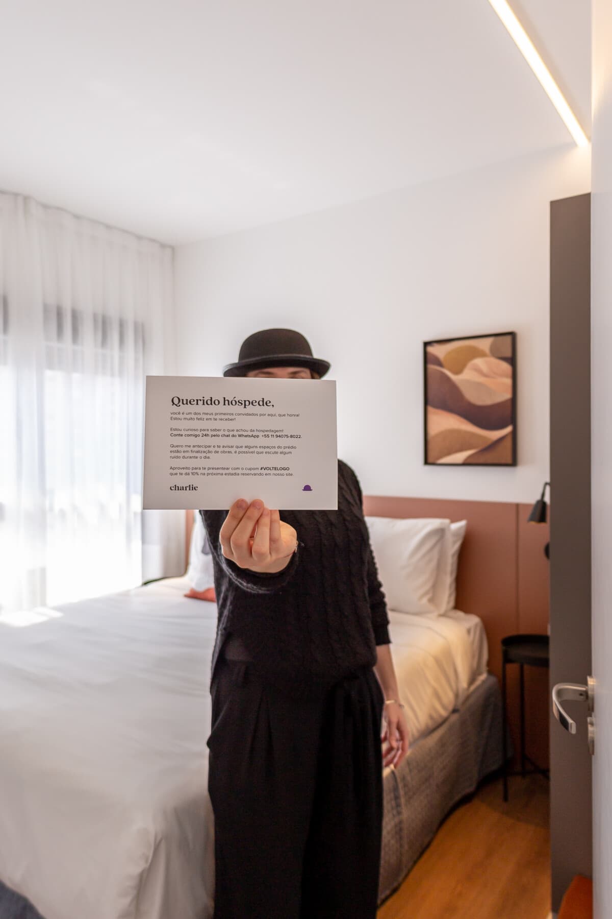 Apartamento 1 Dorm Casal com Varanda - Charlie Wonder Brooklin