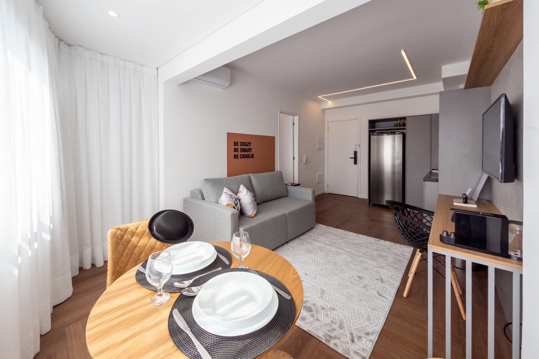 Apartamento 1 Dorm Casal - Charlie Wonder Brooklin