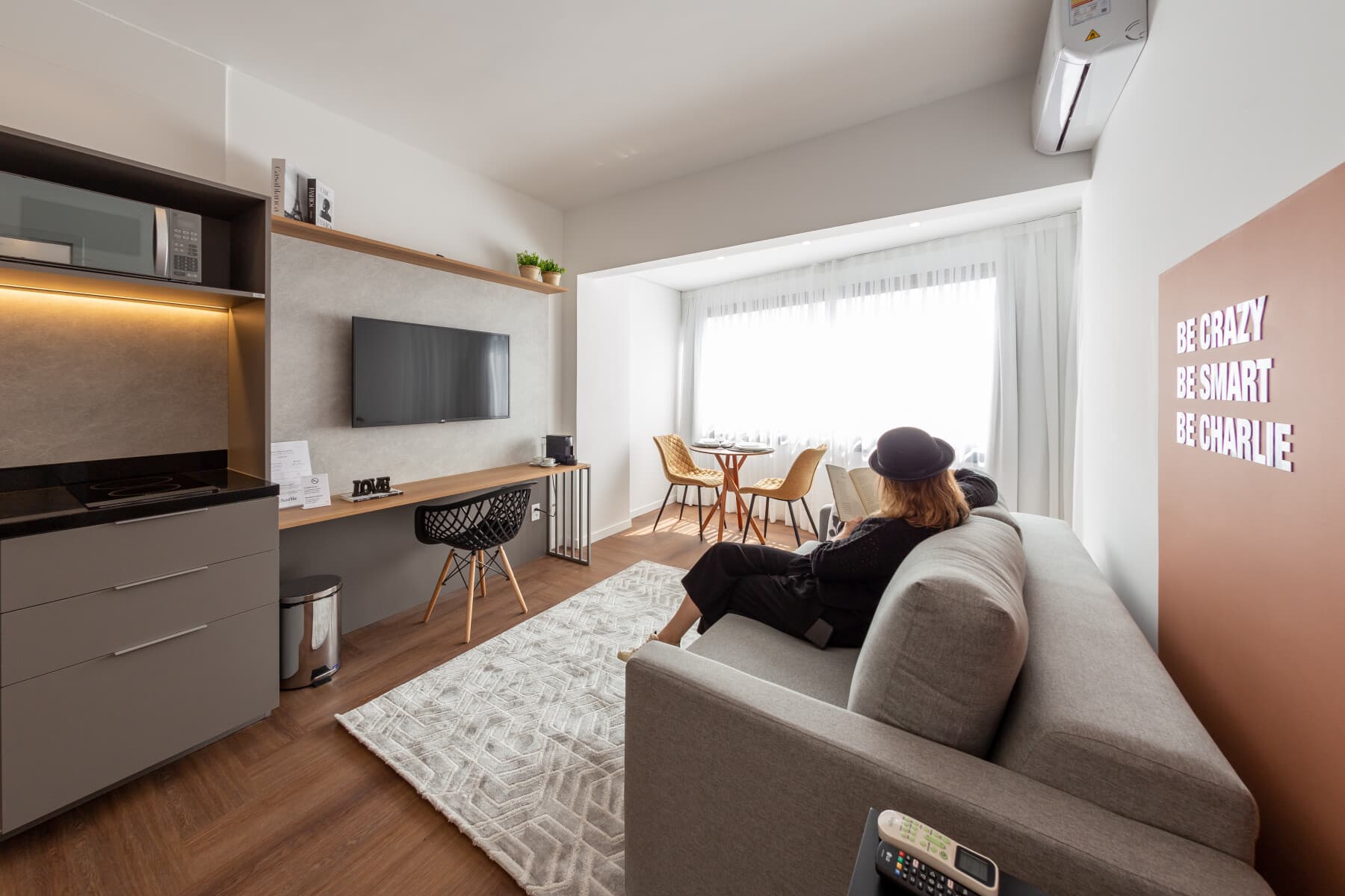 Apartamento 1 Dorm Casal - Charlie Wonder Brooklin