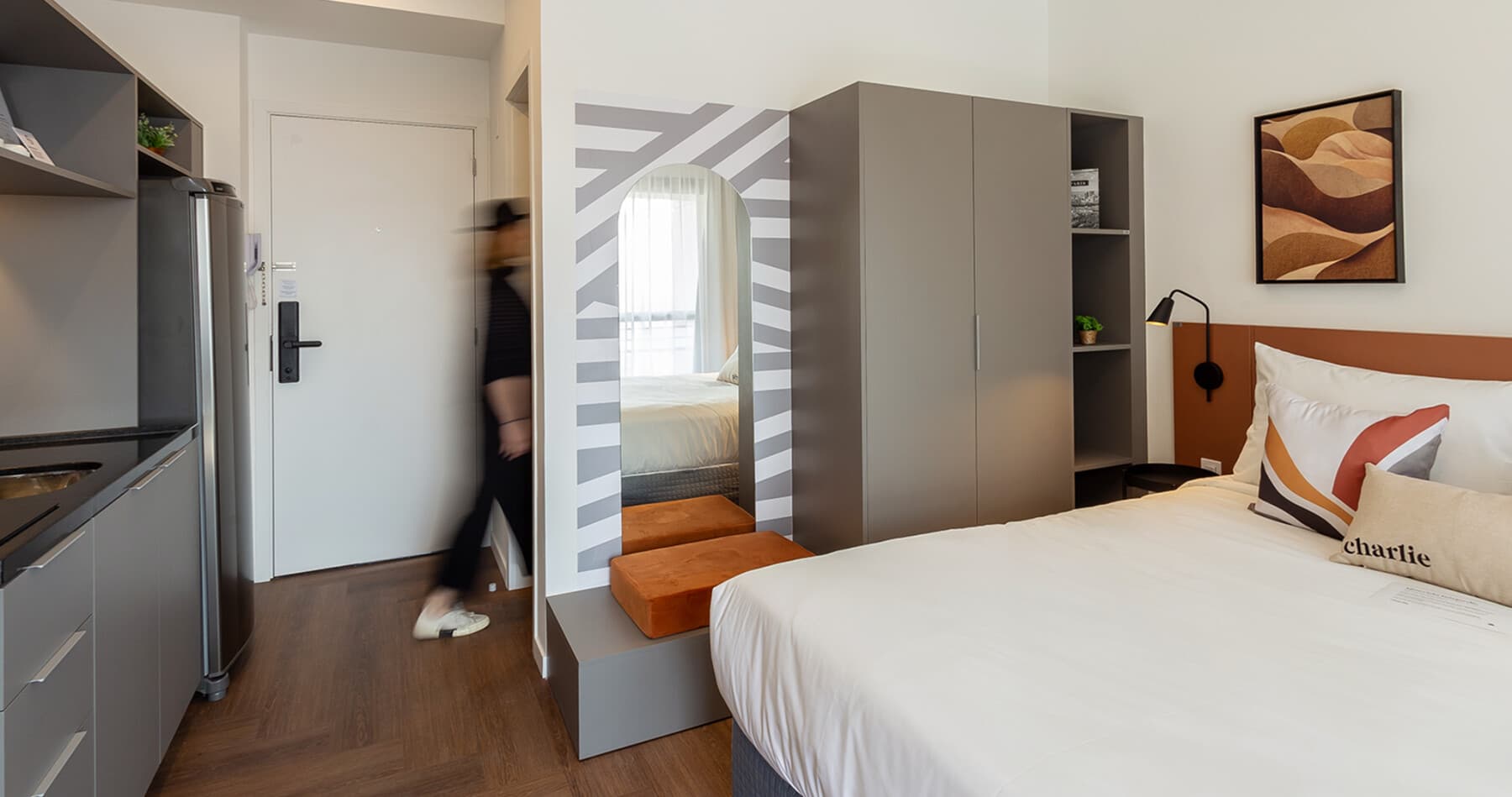 Studio Casal com Varanda - Charlie Wonder Brooklin