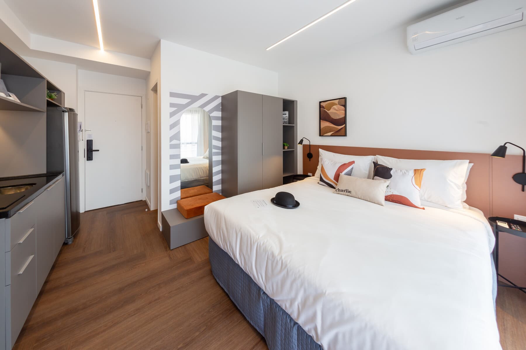 Studio Casal com Varanda - Charlie Wonder Brooklin