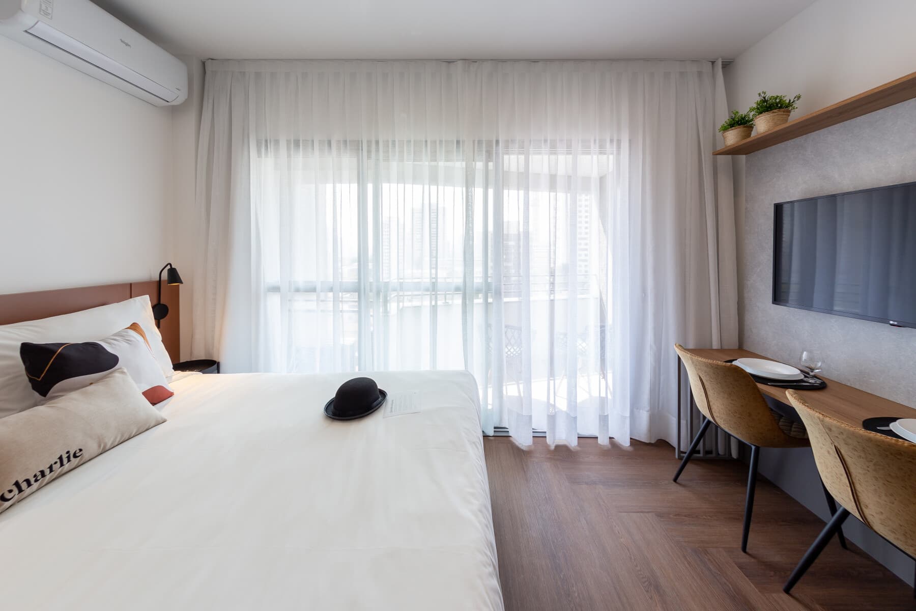 Studio Casal com Varanda - Charlie Wonder Brooklin