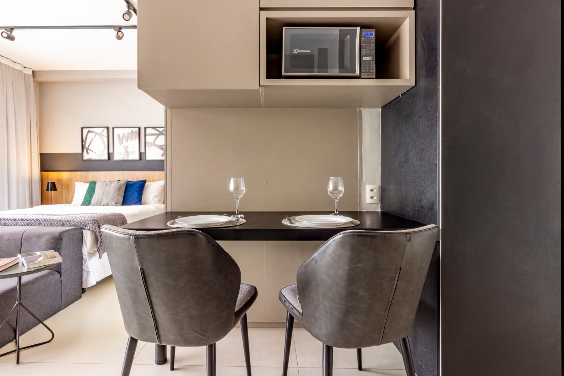 Studio Casal com Varanda - Charlie Itaim