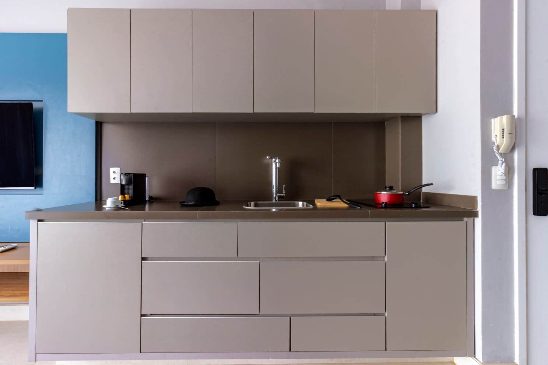 Studio Solteiro com Varanda - Charlie Itaim