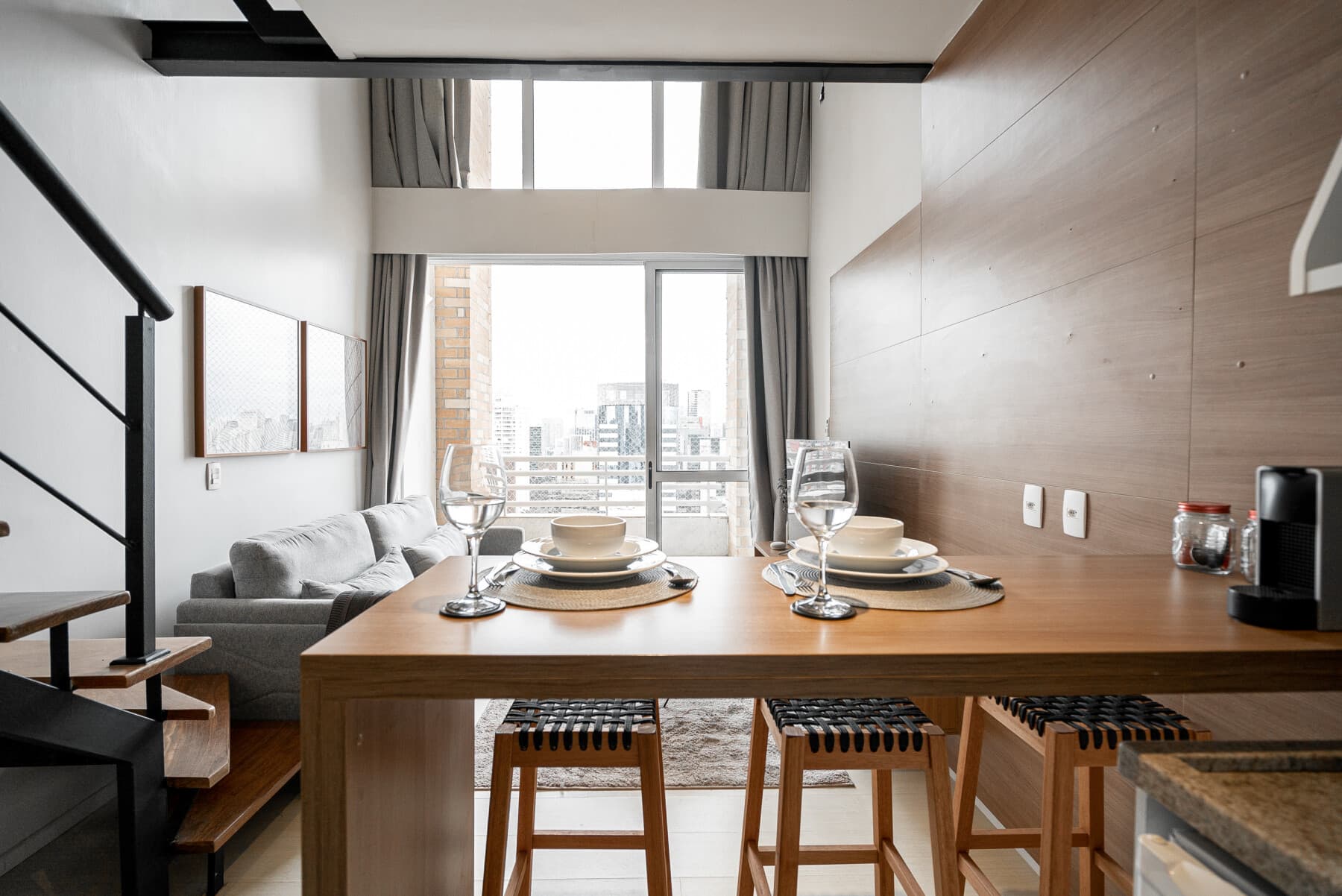 Triplex 1 Dorm Deluxe (1 Casal e 1 solteiro) - Charlie NYC Berrini