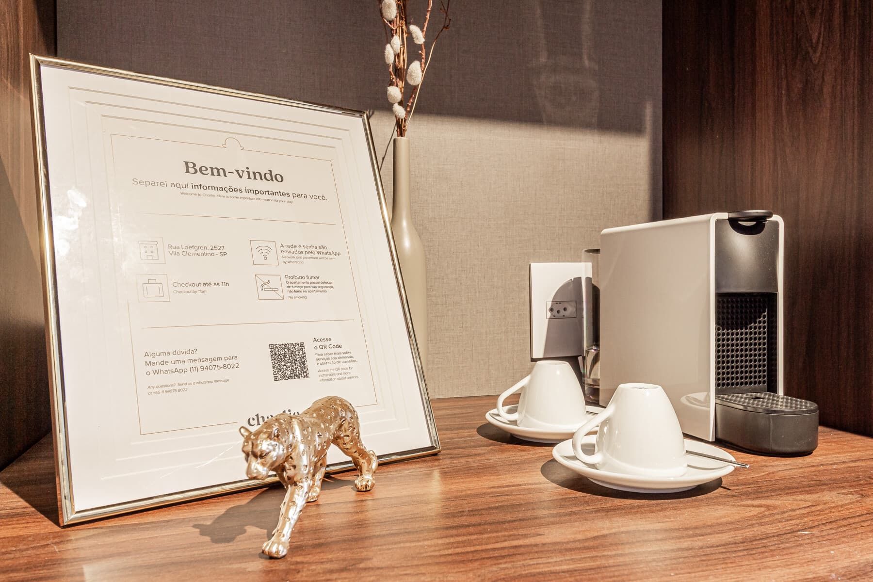 Studio Standard Casal - Iconyc Charlie Ibirapuera Hotel