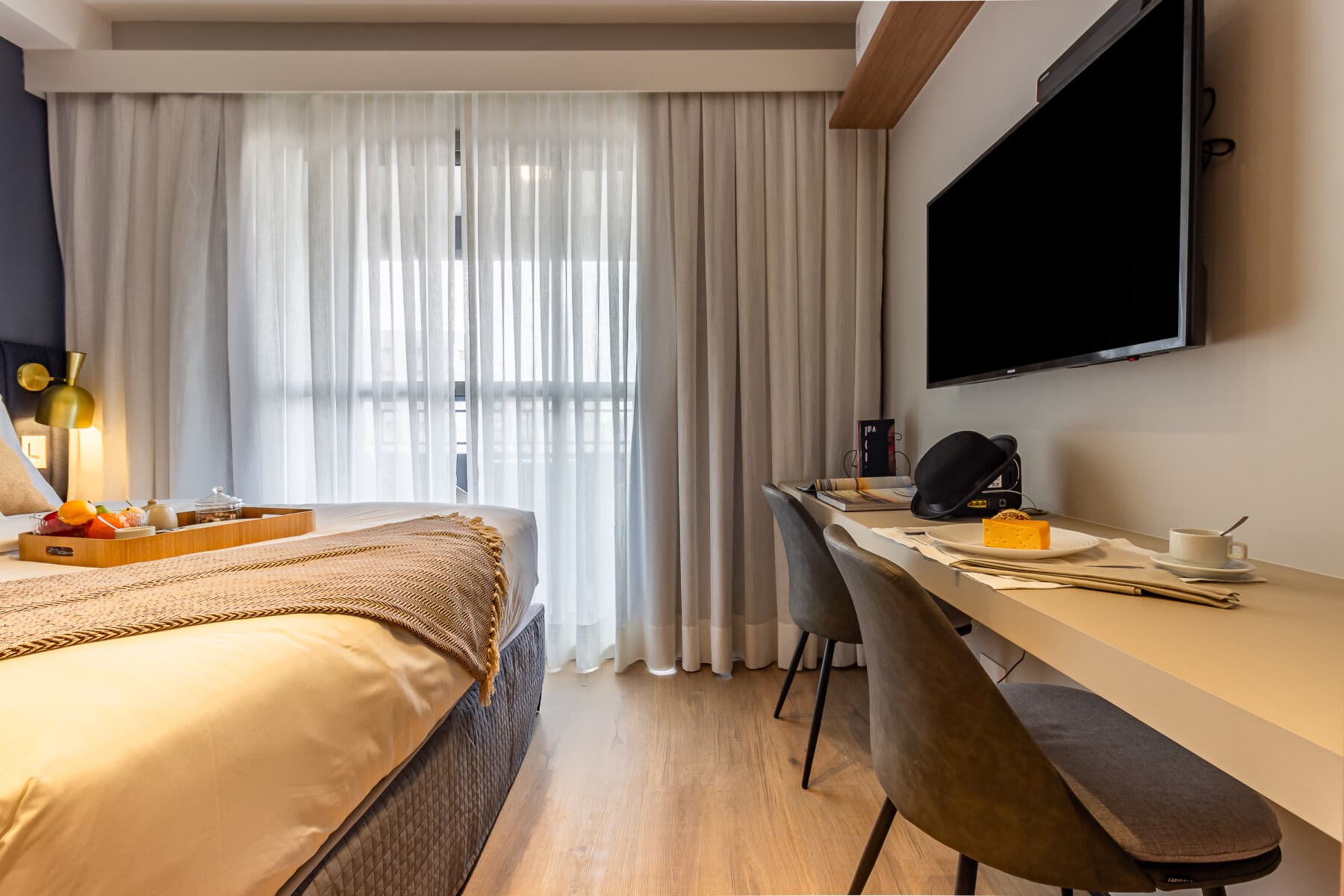 Studio Casal com Varanda 25m R - Charlie Lumiere Klabin