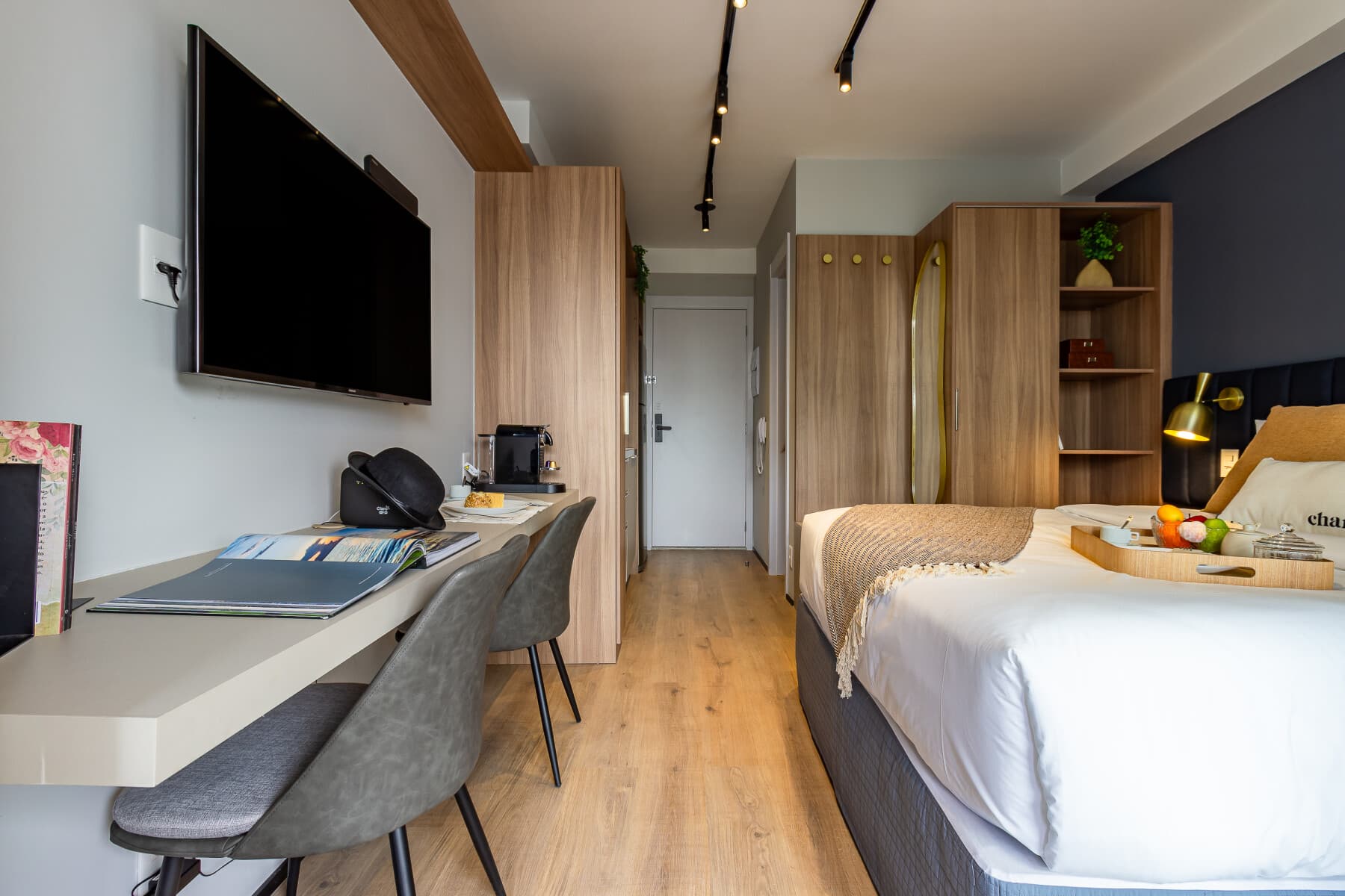 Studio Casal com Varanda 25m R - Charlie Lumiere Klabin