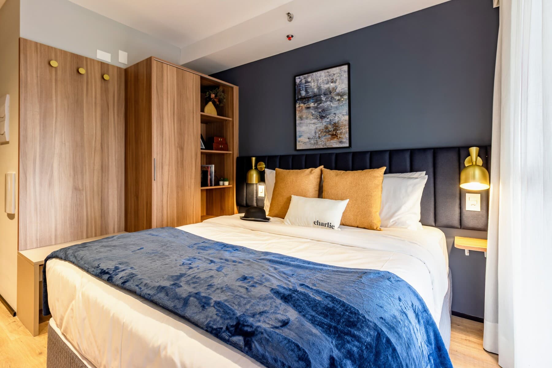 Studio Casal com Varanda 25m NR - Charlie Lumiere Klabin