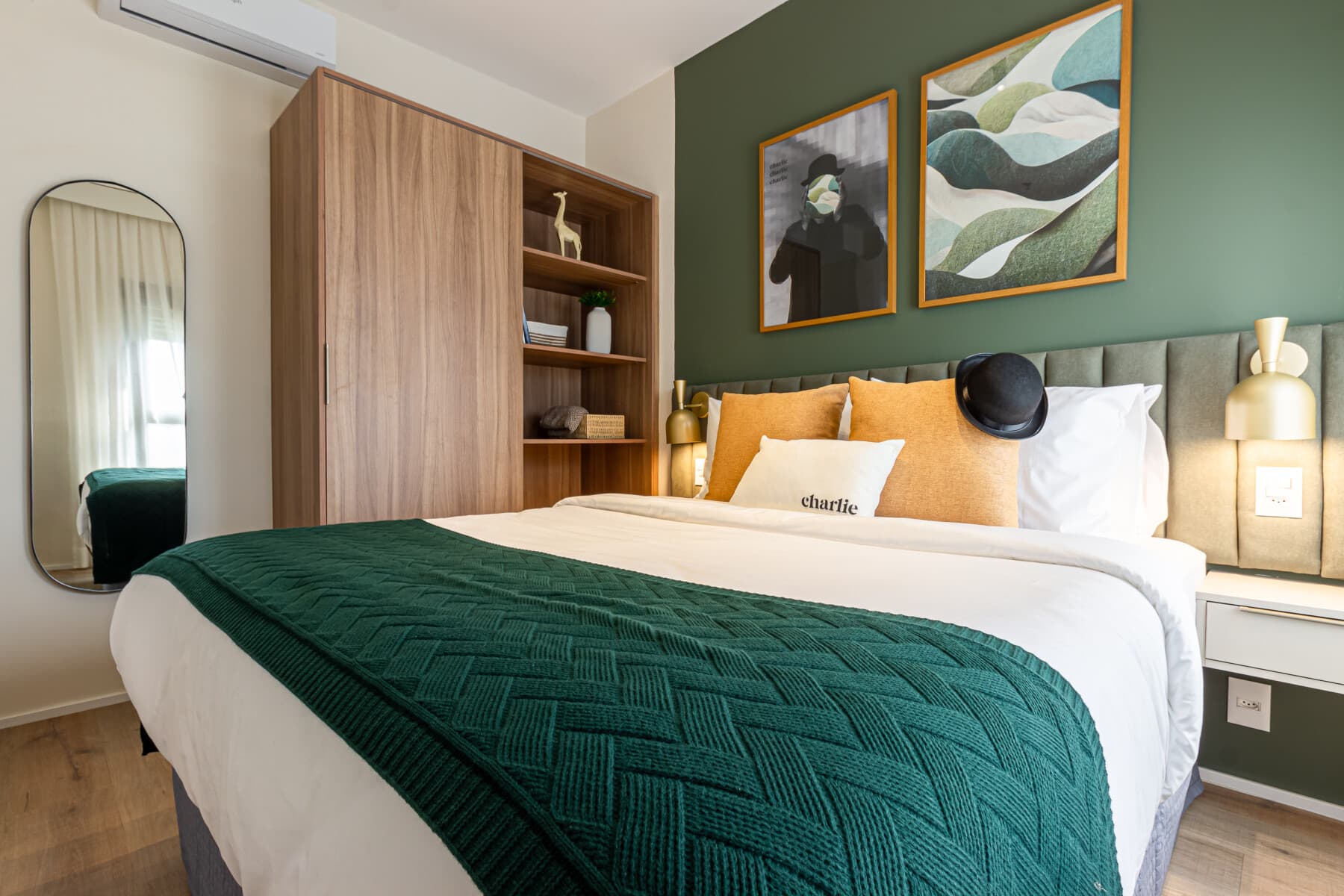 Apto 2 Dorm com Sofá Cama 42m - NR - Charlie Bothanic Campo Belo Essential