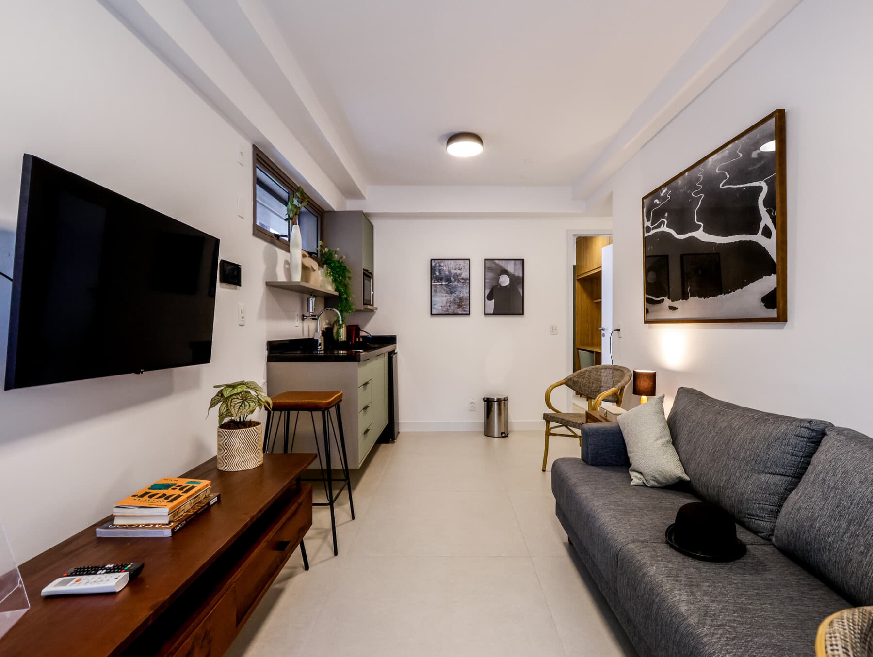 Apartamento 1 Dorm Casal - Charlie Flora Jardim Botânico