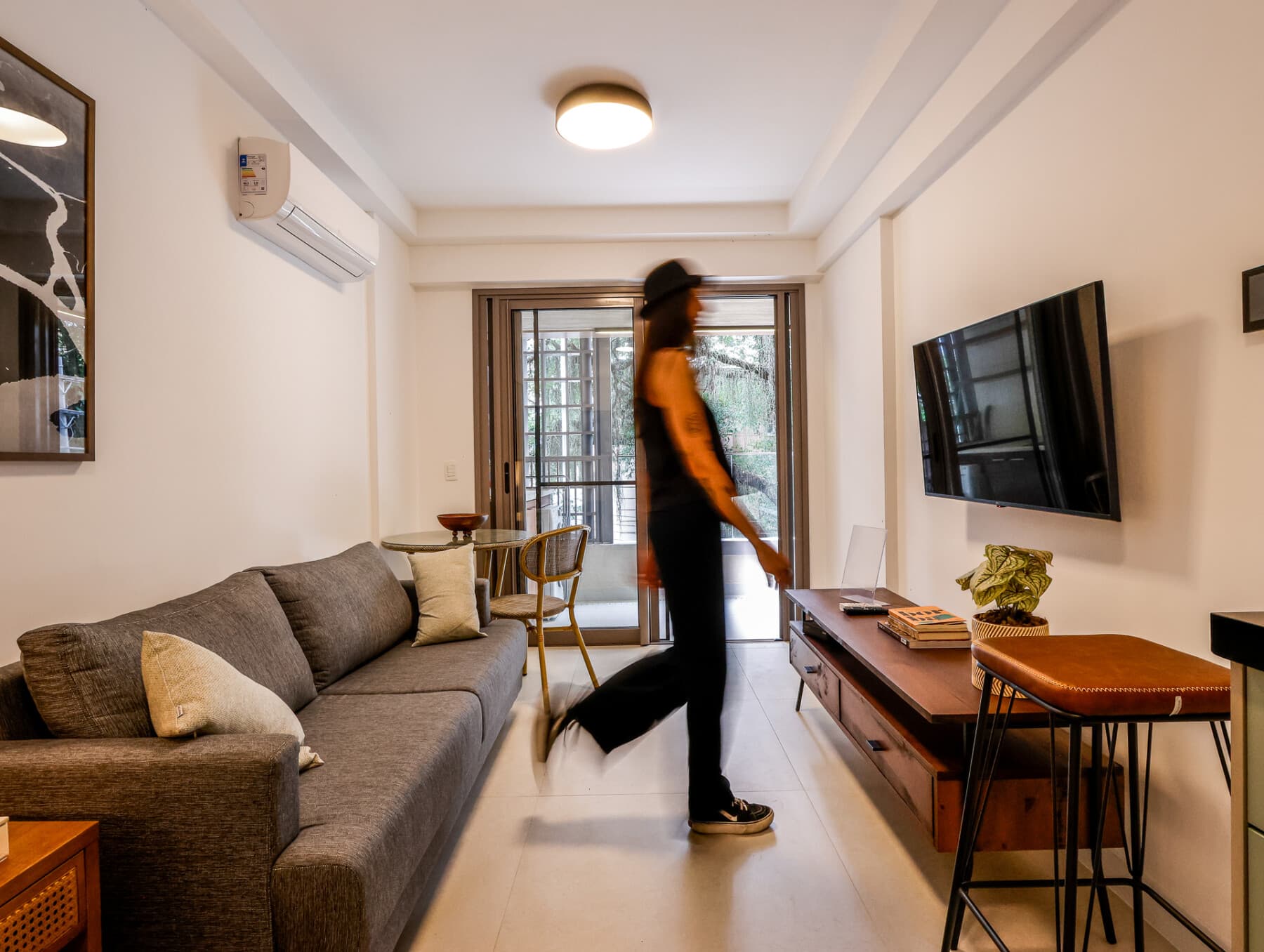 Apartamento 1 Dorm Casal - Charlie Flora Jardim Botânico