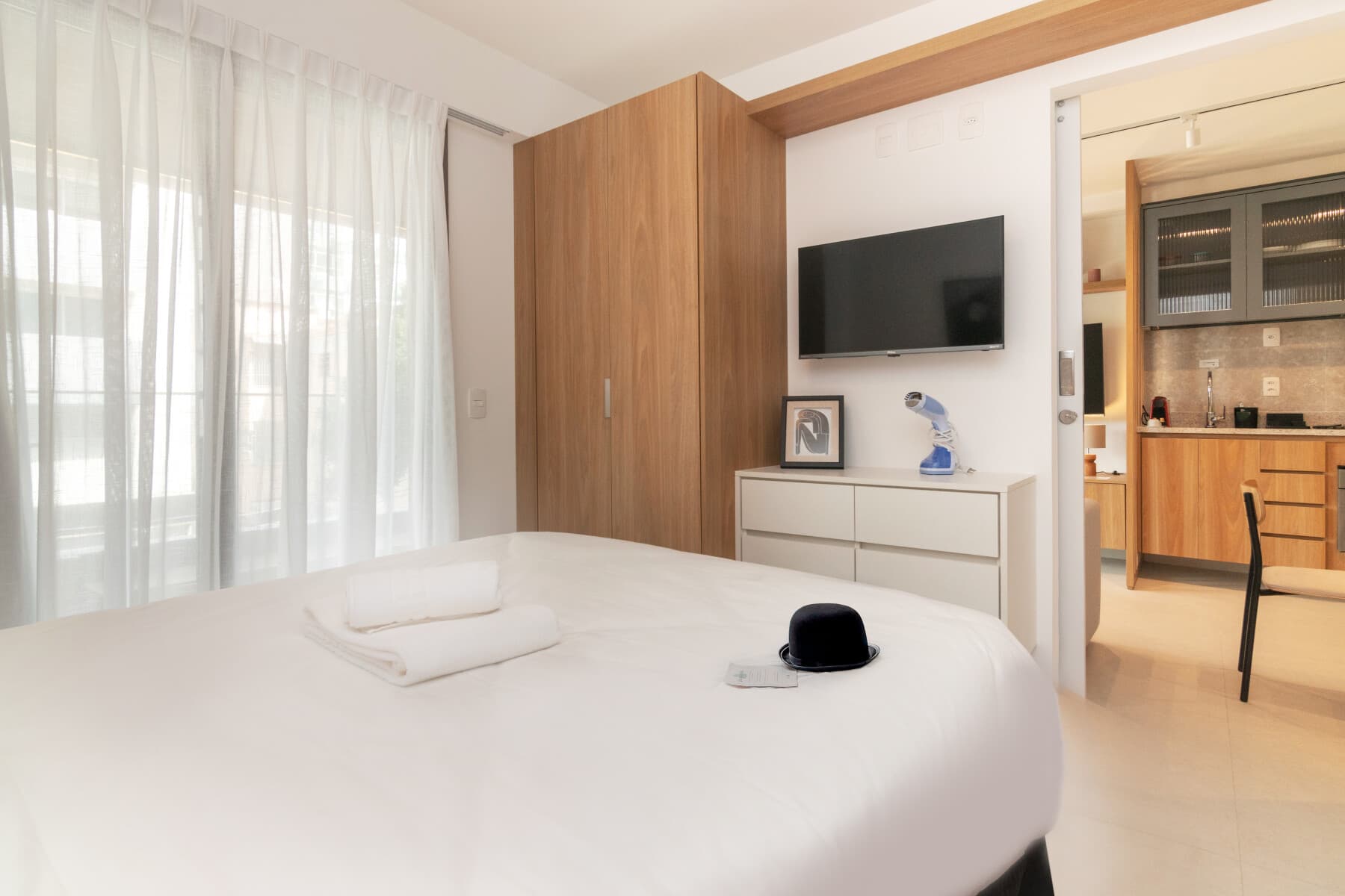 Apartamento 1 Dorm Standard Casal - Charlie Flora Jardim Botânico