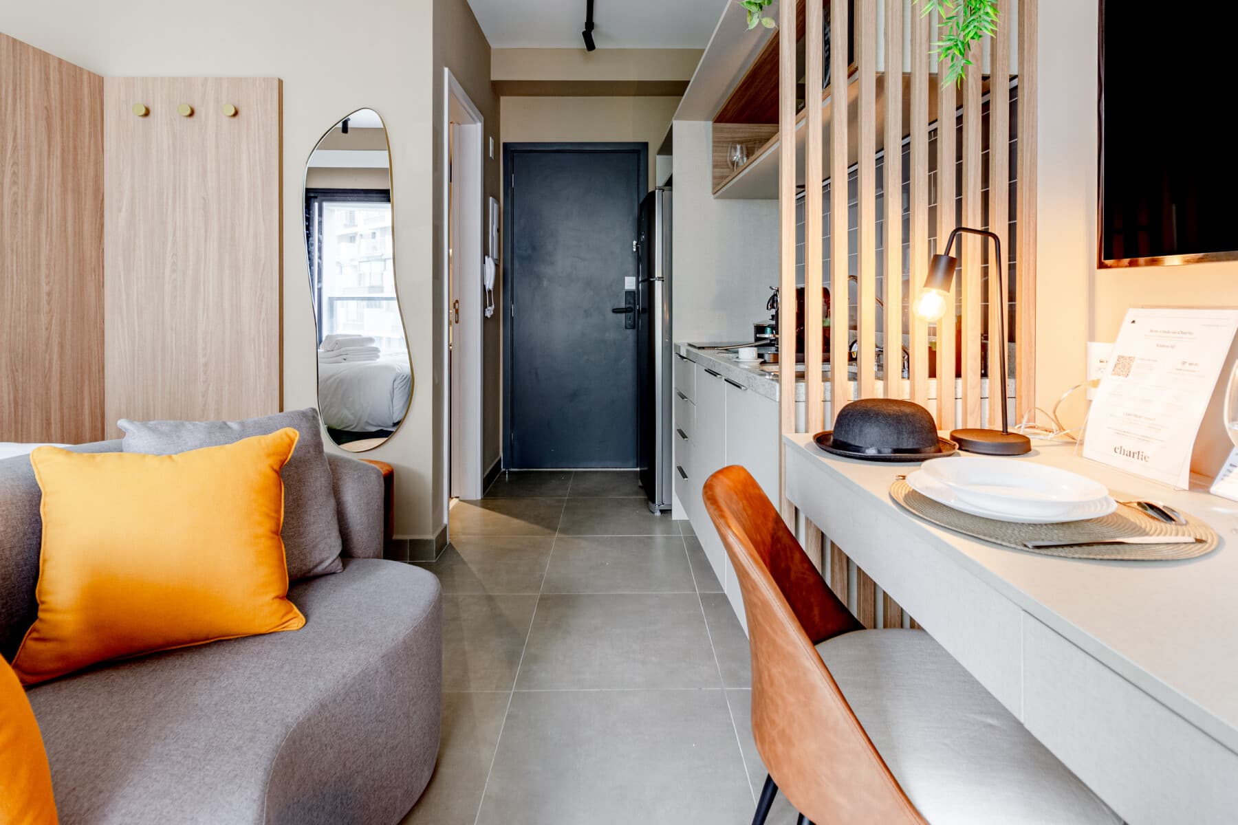 Studio Casal com Varanda - Charlie Window Moema