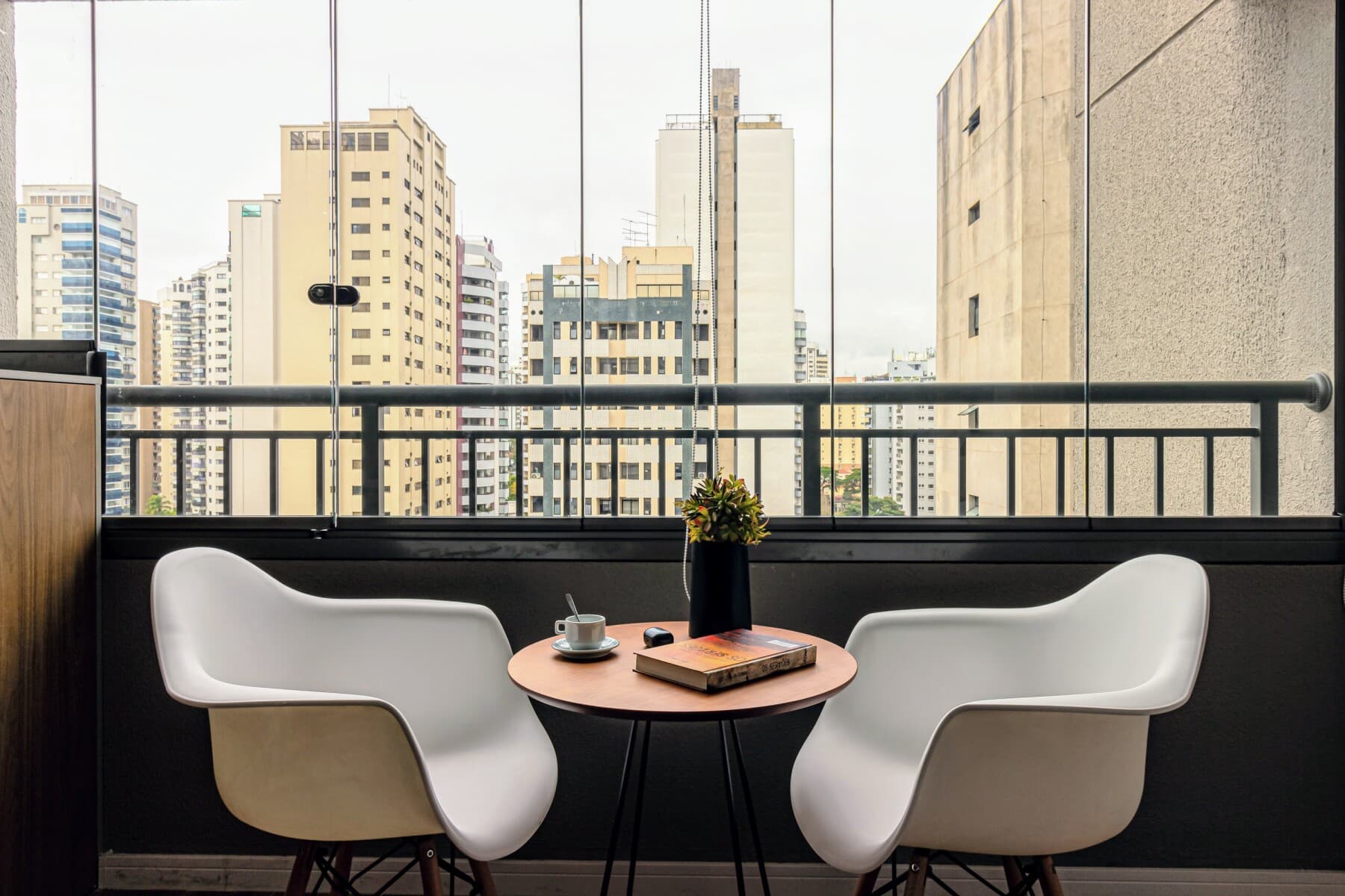 Studio Casal com Varanda - Charlie Grand Vitrali Moema