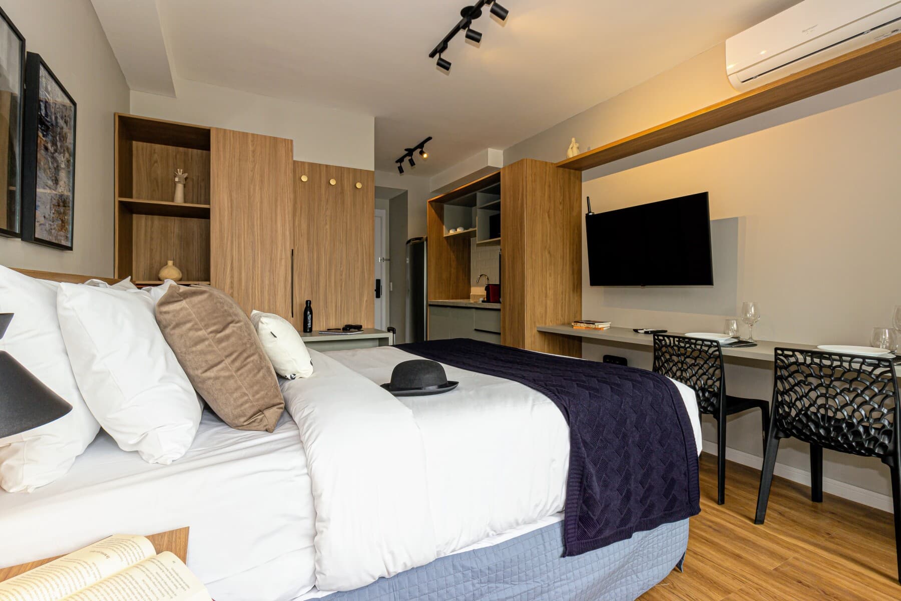 Studio Casal com Varanda - Charlie Grand Vitrali Moema