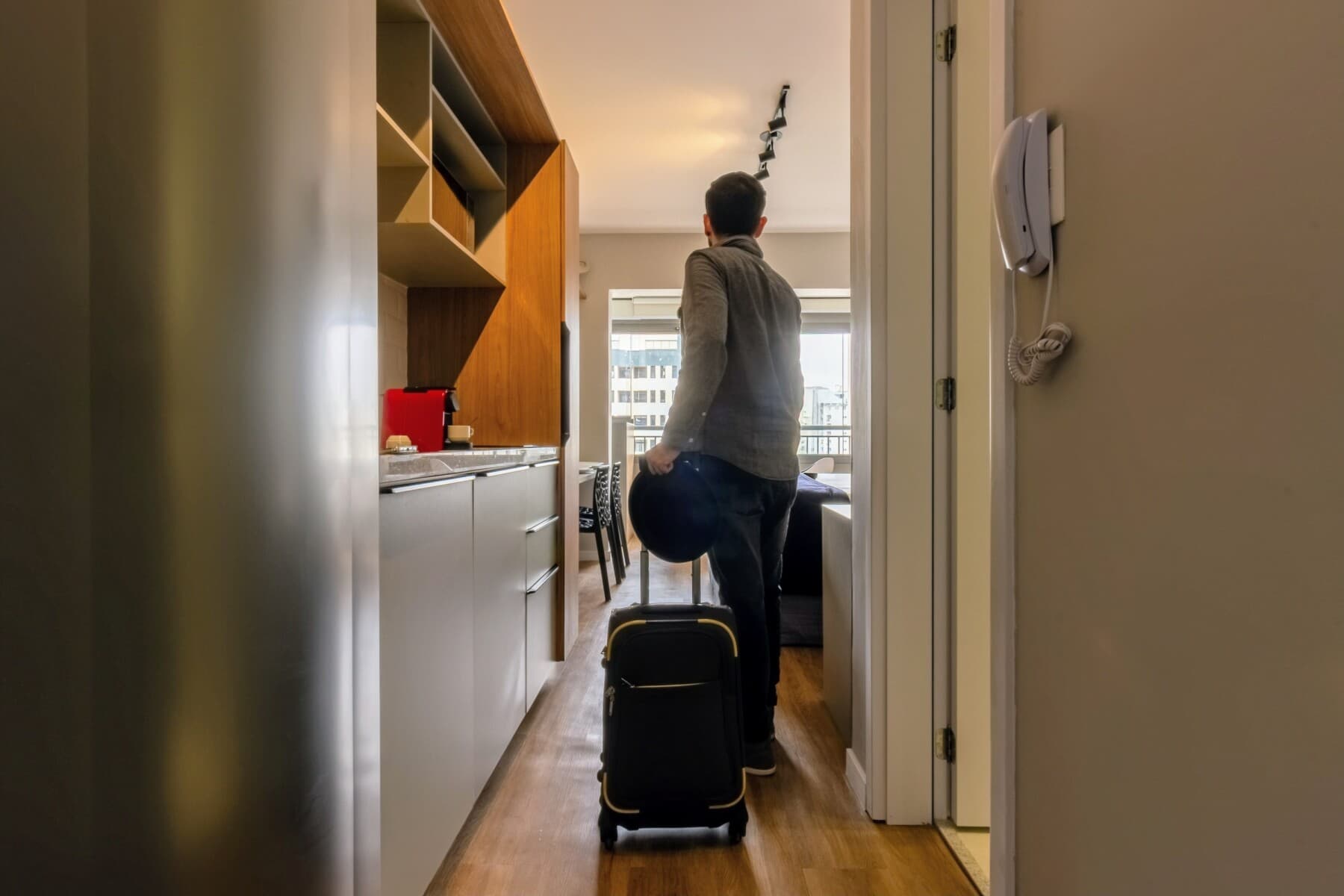 Studio Casal com Varanda - Charlie Grand Vitrali Moema